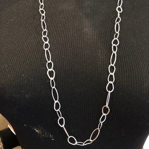 Silpada "In The Loop" necklace .925 Sterling Silve